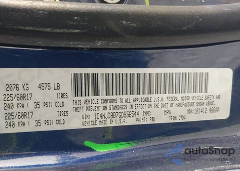 2016 Jeep Compass Sport z USA, uszkodzony, nr VIN 1C4NJDBB7GD556544